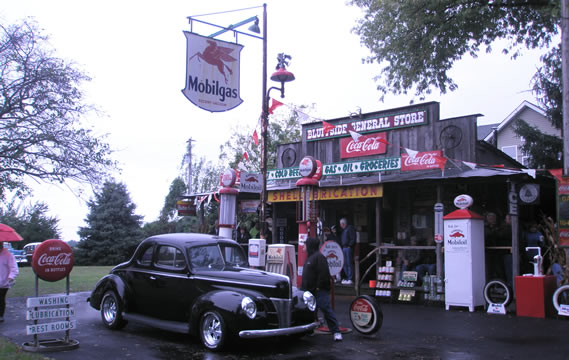Old Gas Pump Globe
